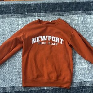Women's Orange Sweater